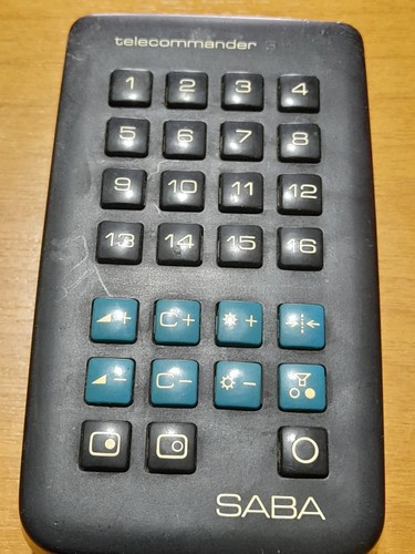 Telecomando originale saba - telecomando,