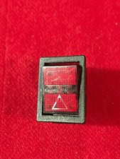 INTERRUTTORE PULSANTE COMANDO ATTIVAZIONE 4 QUATTRO FRECCE AUTO EPOCA STORICHE