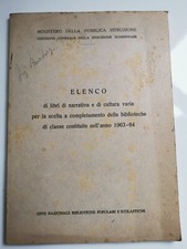 Libro Elenco di libri di