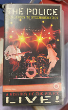 THE POLICE OUTLANDOS TO SYNCHRONICITIES LIVE, VHS*