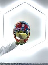 casco moto integrale vintage Lupin Interamente Aerografato A Mano