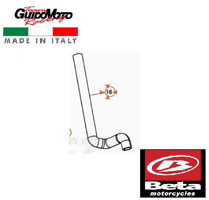 Tubo radiatore superiore - radiatore,