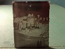 Foto Negativo In Vetro Bianco E Nero CM. 6 X 4,3 . 