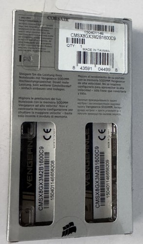 Corsair vengeance 2 x 4 - gb, (2