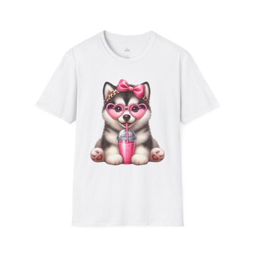 Maglietta carino husky - carino,