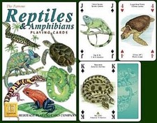 Rettili e Anfibi Set Di 52 Carte da Gioco + Jolly ( Gib )