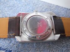 Lorenz Edox Hydromatic 1000 Automatico,quadrante verde,datario alle 6