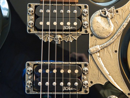 Skull humbucker pickup - skull,