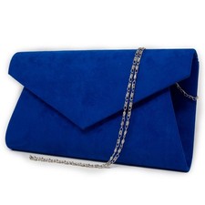 Pochette blu elettrico