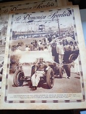 TAZIO  NUVOLARI ,COPPA CIANO LIVORNO  1931 : ALFA ROMEO 8c MONZA -MAGAZINE 1931