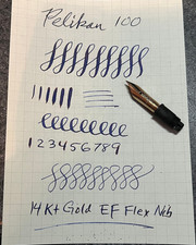 Pelikan 14K * EF pennino