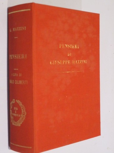 Pensieri giuseppe mazzini - di,