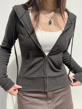 Felpa donna basic con