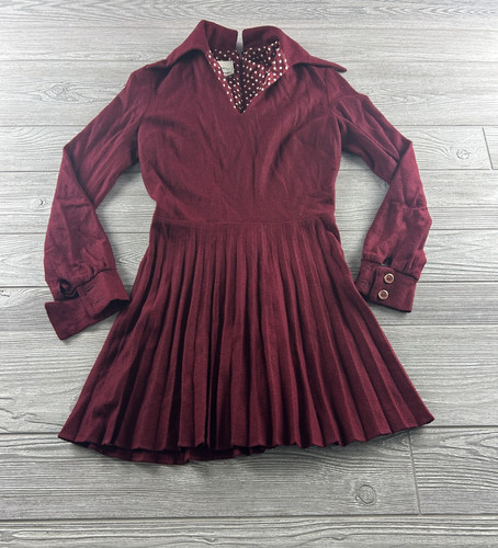 Vintage arjon women maroon - vintage,
