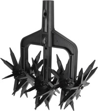 Attrezzo Da Giardino per Motocoltivatore, Motozappa 2 in 1 Scarificatore Ventila