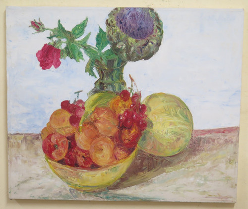 Quadro con frutta - con, dipinto