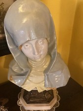 Minghetti Ceramica Busto In Maiolica