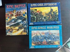 Enorme lotto vintage Warhammer Epic-Warhammer 40k, Space Marines-cittadella.
