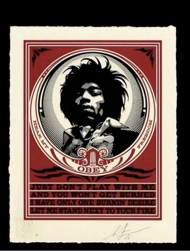 Obey giant jimi hendrix - giant,