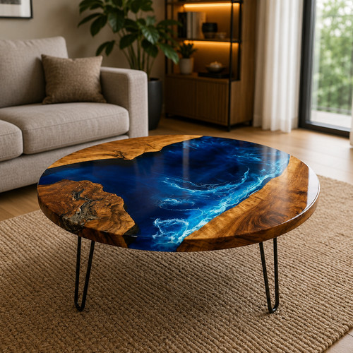 Handmade epoxy resin coffee - handmade,