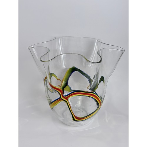 Vaso vintage arte fazzoletto