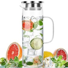 Bottiglia d'acqua in vetro da