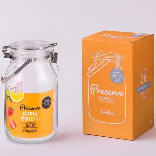 Seisho contenitore vetro - vetro, 2l