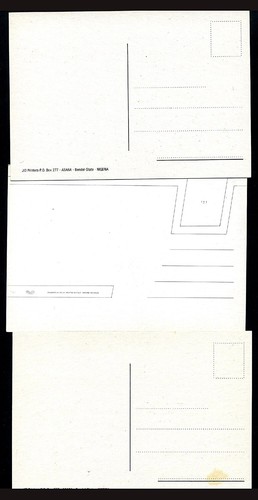 Tre cartoline formato - tre,
