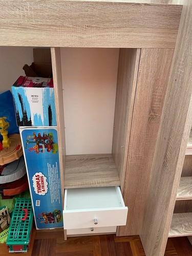 Letto soppalco per ragazzi con - per,
