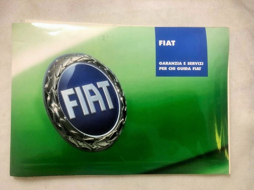 Libretto fiat assistenza - libretto,