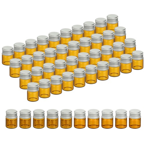 5ml flaconcini vetro ambra 50 - flaconcini,