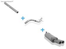 Fox exhaust system with sound - exhaust, (with