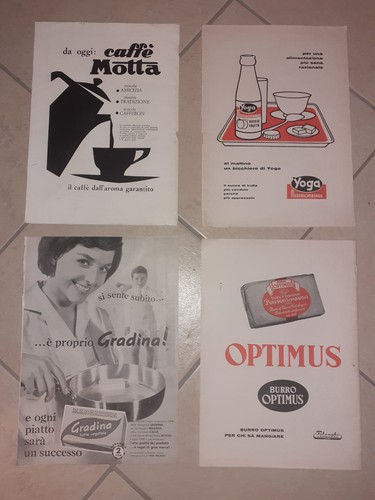 Pubblicità epoca ritagli - pubblicità, d'epoca