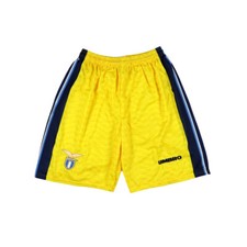 1996-98 Lazio Pantaloncini Away Shorts *Nuovi  SHIRT MAILLOT TRIKOT