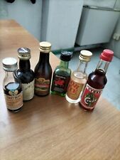LOTTO 1 MIGNON LIQUORI di mignonette 6 unità da collezione in stock vintage 