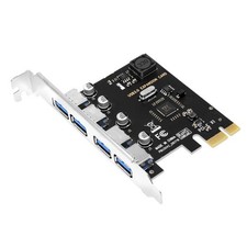  Scheda di Espansione PCI-E USB 3.0 un 4 Porte PCI Express PCIe Adattatore 6043