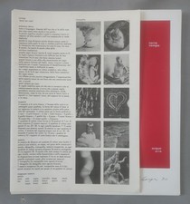 Ugo Carrega - Quasi per caso / Fast immer aus zufall Ed.Galerie Senatore 