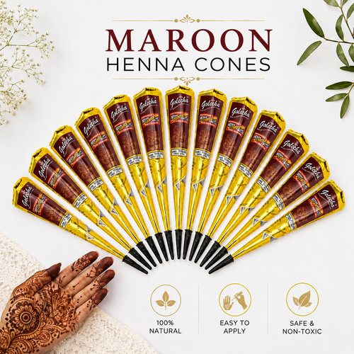 Maroon golecha coni - golecha, hennè