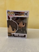 FUNKO POP ! ANIMATION ATTACK ON TITAN - (1165) EREN JAEGER VINYL FIGURE 9cm AOT