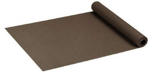 Runner tavola plastica marrone