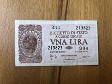 Italia 1 Lira 1944 - Vittorio
