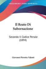 Reato Di Subornazione 