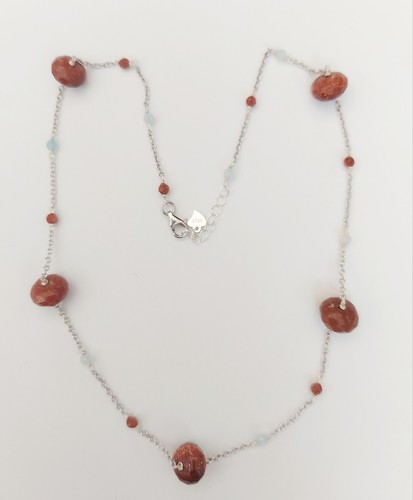 Collana argento 925 con - collana,
