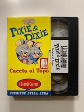 VHS PIXIE & DIXIE CACCIA AL TOPO CORRIERE DELLA SERA CARTONE ANIMATO