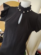 Vestito Sera Festa Nero Sexy