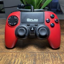 Joystick Joypad Controller @PLAY ROSSO PS4 Playstation 4 (DIFETTOSO DA RIPARARE)