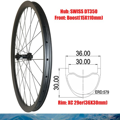 Ruota anteriore 29er mtb - 29er,