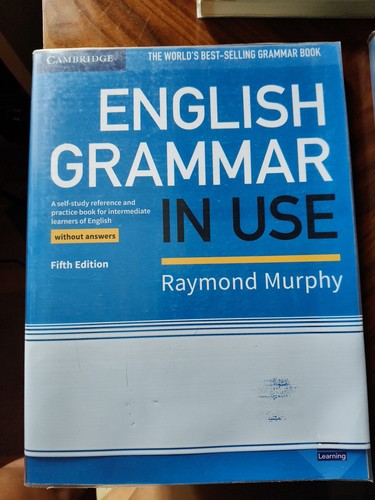 English grammar use book - in,