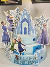 Torta finta scenografica bimba