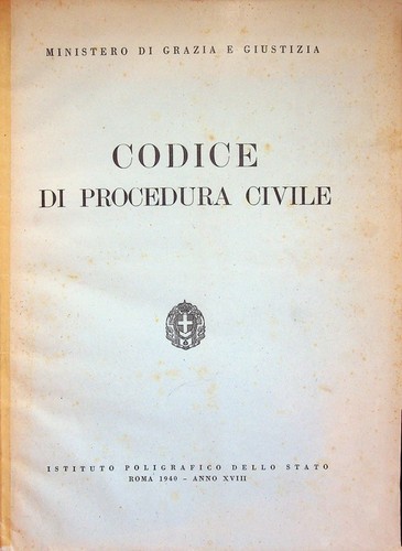 Codice procedura civile - di,